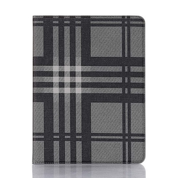 Fodral iPad Pro 12,9" (2021-2022) Rutmönster - Svart Svart