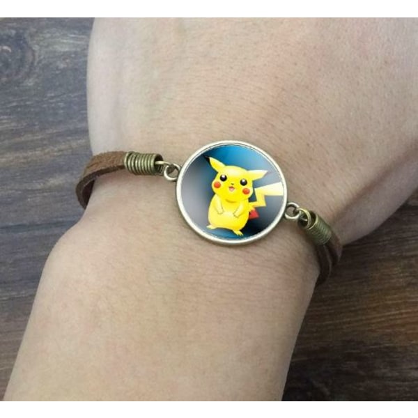 Pokémon anime armband med Pikachu, brons 2152 | 14 | Fyndiq