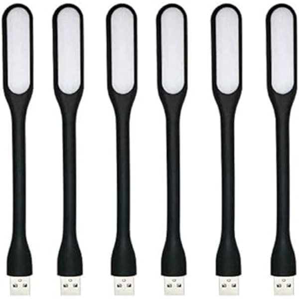 USB LED-lampa för Powerbank, Bärbar USB LED-nattlampa