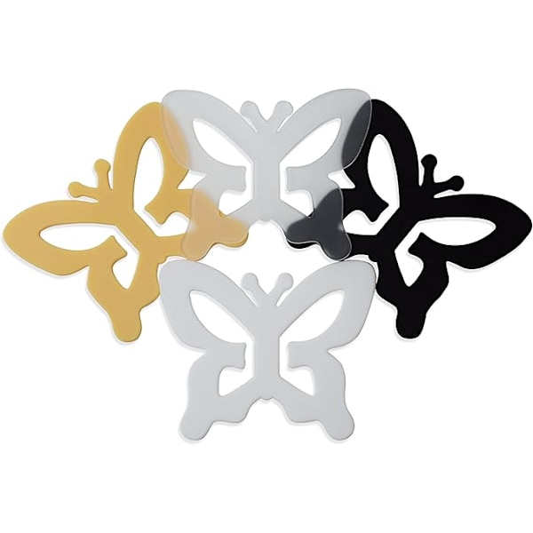 #Butterfly sæt 4 clips bh-stropper clips Racing back skjulte stropper#