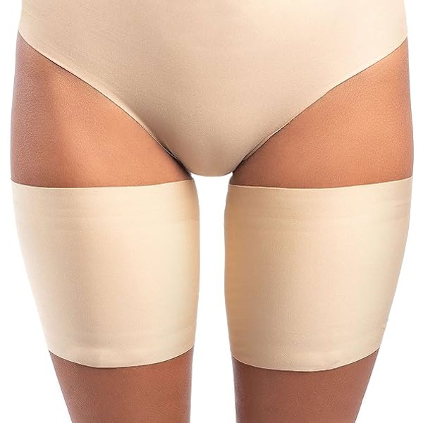 #(L) Unisex Anti-Chafing Elastiske Lårbånd Strekkbare for å Forhindre T#
