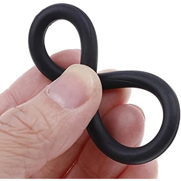 #3-delars ringset, låsring, för män (diameter 3cm, 4cm, 5cm)#
