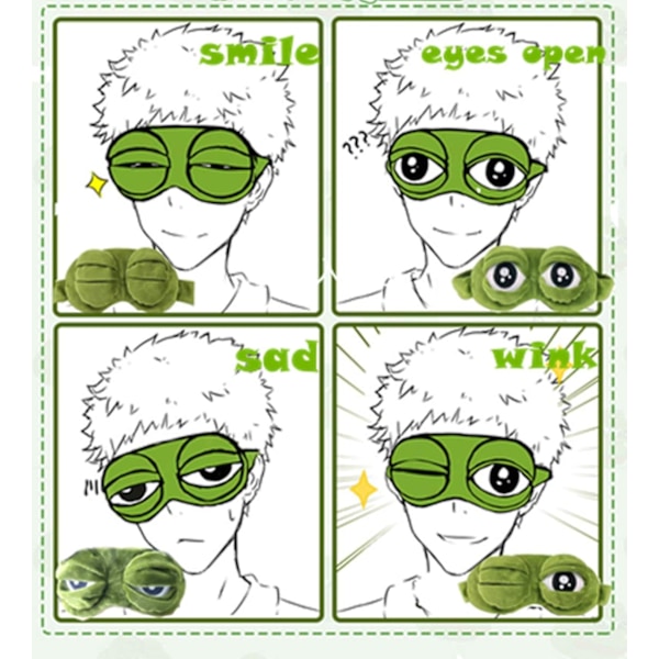 #Sød Frø Nyhedstegning Dyr Sove Søvnmaske Øjenmaske C#