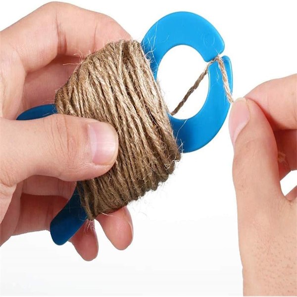 #20 stk Store Plast Trådspoler Vindingsbræt Uld Garn Vindings#