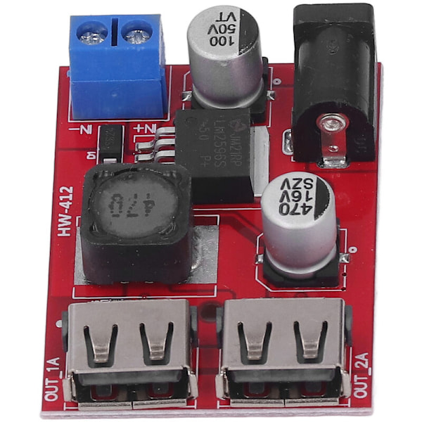 (Med kabel) Solladdningsstyrkort Spänningsregulator USB-krets