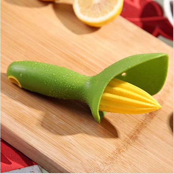 Citruspress med kärnfilter, ergonomisk mini-citronpress
