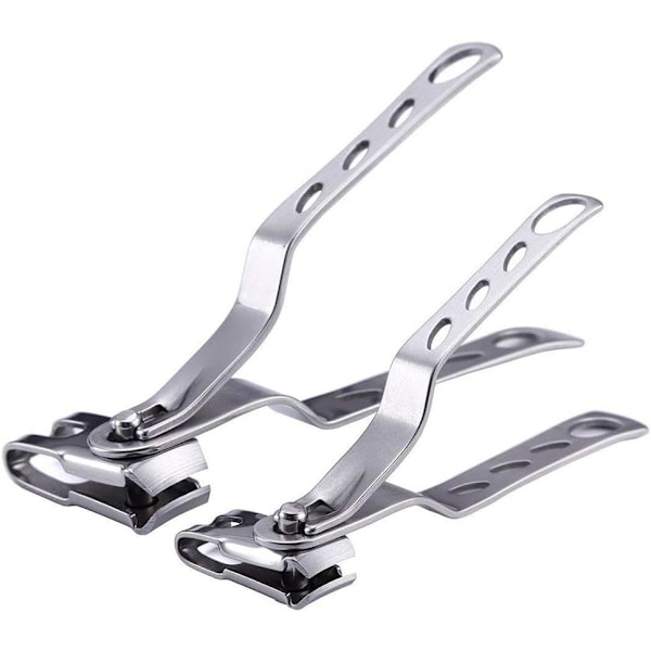 #2 Rustfrit Stål Negleklippere, 360 Graders Drejeligt Hoved Finger#