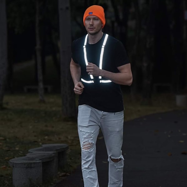 #Høj synlighed Reflekssikkerhedsvest Justerbar Sikkerhedsvest til#