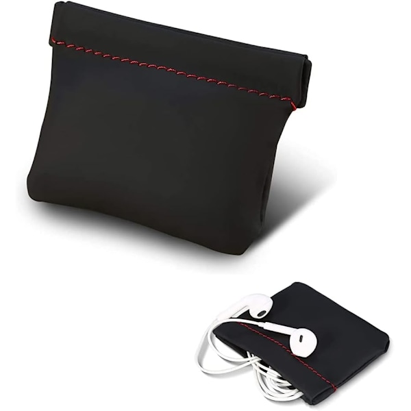 #2 stk. PU Læder Udskiftningsbæretaske Etui Taske Pengepung til I#