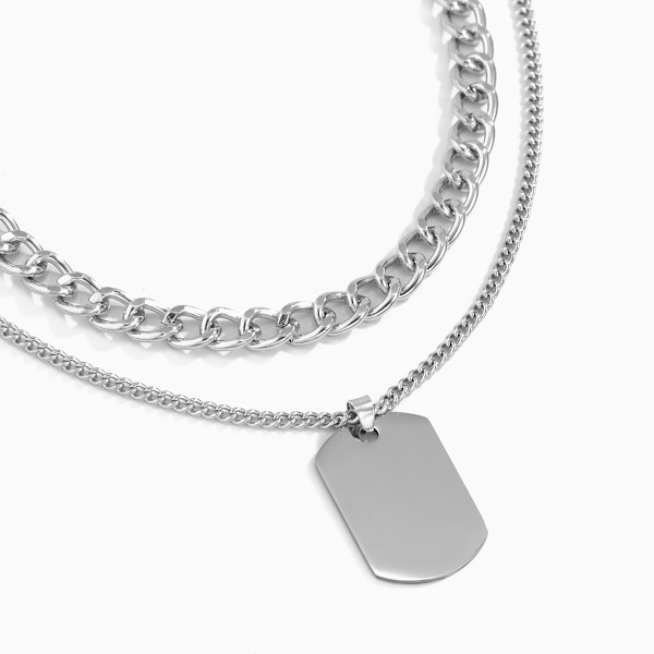#Følsom kropsdesign trendy dreng halskæde guld kæde geometrisk type#