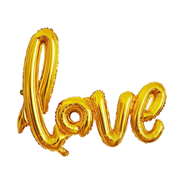 #Kærlighedsbrev Folieballon Bryllup Jubilæum Valentinsdag Fest#