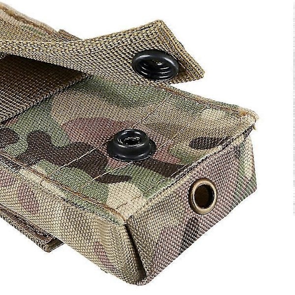 Grön Taktisk M5 Ficklampsväska Mini Nylon Liten Hänge Militär Fan Cs Utomhus Expansion Tränings Tillbehörsväska