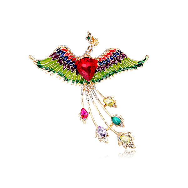 #Phoenix Knapper Brosche, Skjorte Nål Knapper, Sikkerhed Brosche, Forebyg#