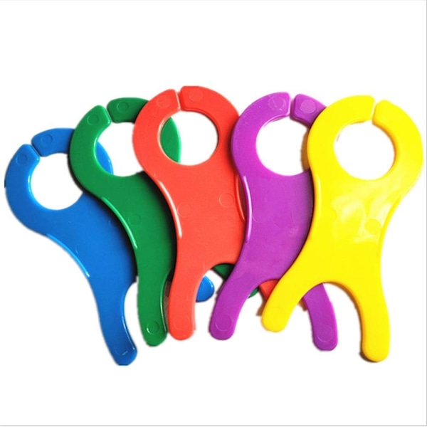 #20 stk Store Plast Trådspoler Vindingsbræt Uld Garn Vindings#