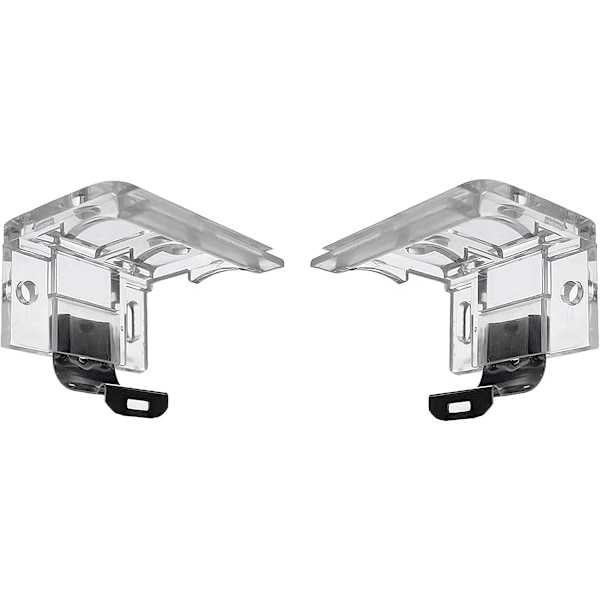#2 st Fästbeslag med Metallklämma för 1 tum (25 mm) PVC Sladdlösa#