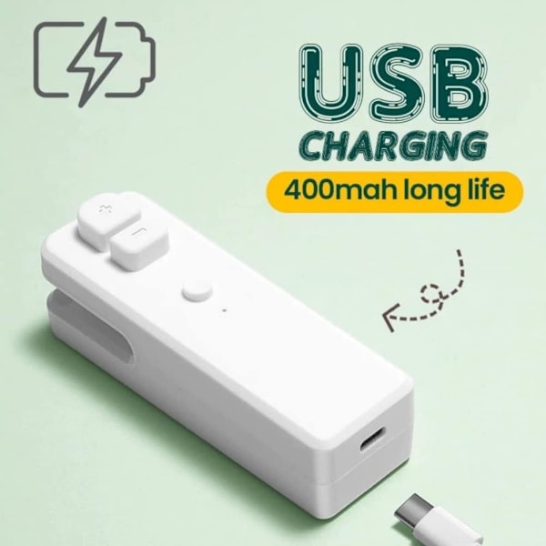 Mini 2-in-1 Lämpötiivistyslaite ja Tiivistyslaite (Harmaa), Käsikäyttöinen