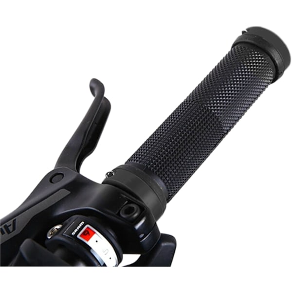 Hvite sykkelstyregrep, 1 par, MTB BMX grep, lengde 13 cm D