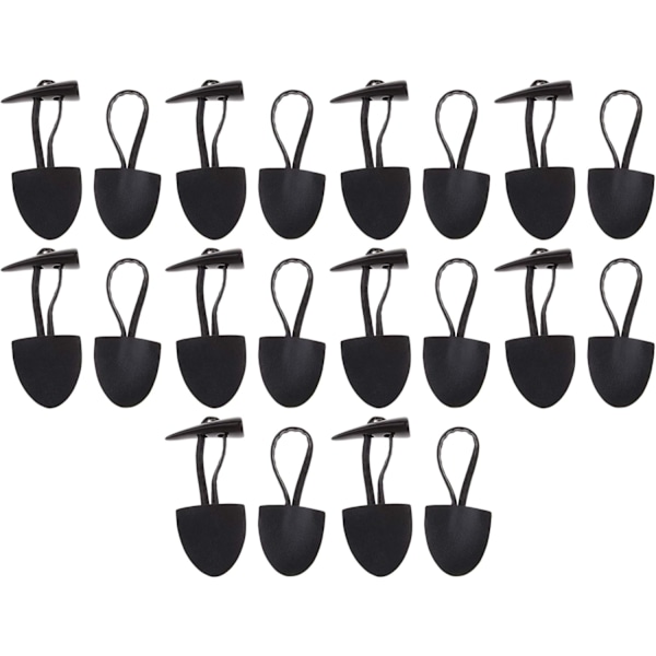 10-pack Falskt Läder Toggle-knappar för Kappa, Jacka, Gymväska -