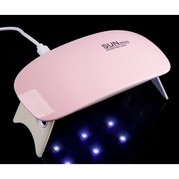 #6W UV Neglelampe Gel Neglelampe Kompatibel med Alle Gel Neglelakker#