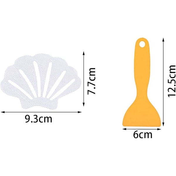 20 stk Anti-Skli Sklisikre Badekar Klistremerker Dusjklistremerker Badekar