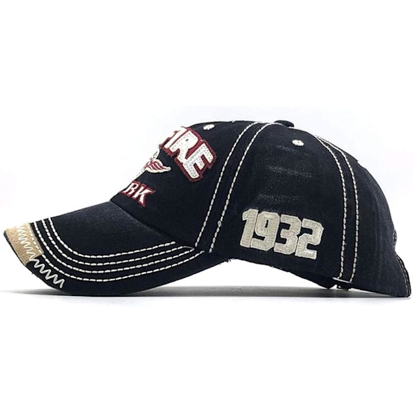 Vintage Baseball-lippis Miehet Spark Letters Cap Snapback Hip Hop Flat