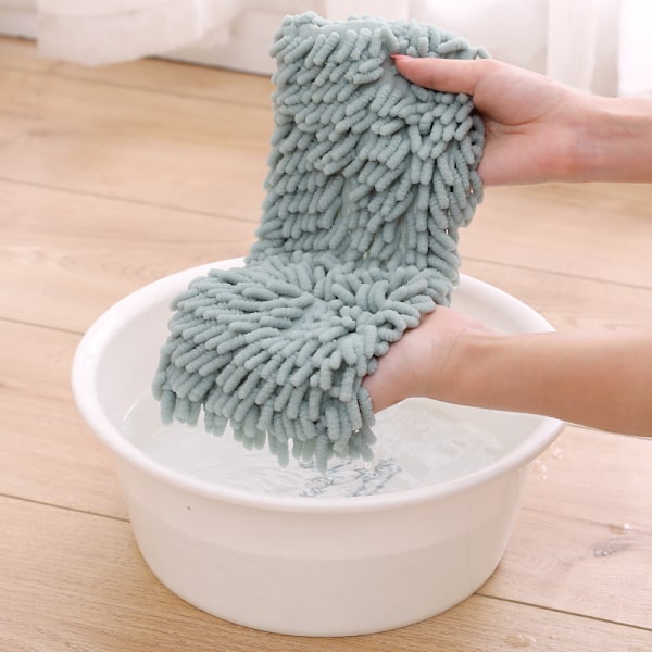 Mikrofiber Dammmopp för Hårdträgolv Torr Golvmopp för Golv