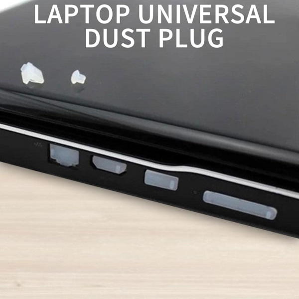 Laptop Støvcover, Blødt Silikon Laptop USB Port Cover Støvprop