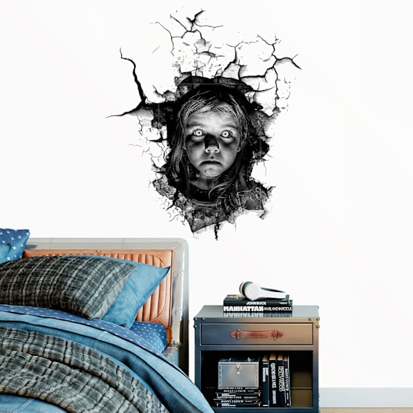 #3D Halloween Vægstikker, Kvindelig Spøgelses Halloween Vægstikker Re#