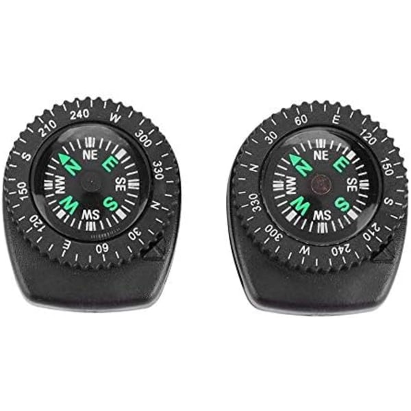 #2 st Handledskompasser, Bärbar Navigationskompass med Armband W#