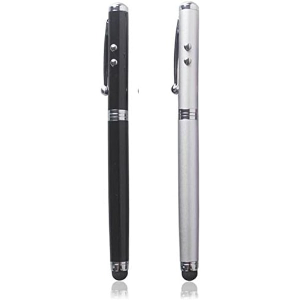#[2 stk] 4-i-1 Universal Touchscreen-stylus + Kuglepen + P#