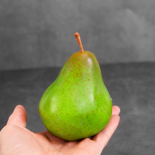 Dekorativ Kunstig Frugt Dekoration (Pærer Grøn, Pakke med 2)