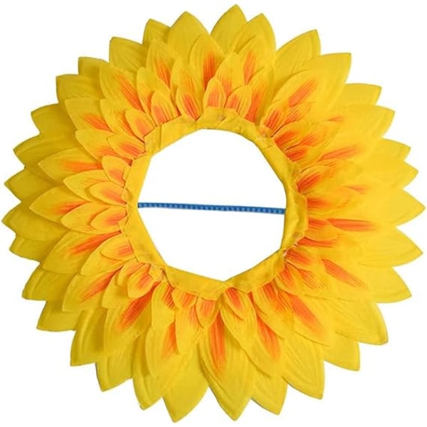 Solsikke hodeplagg (58CM voksen hodeplagg), morsomme rekvisitter for forestillinger