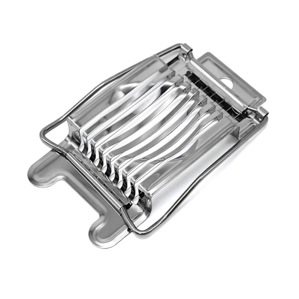 Hemkök Stål Ägg Slicer Verktyg Läder Ägg Slic