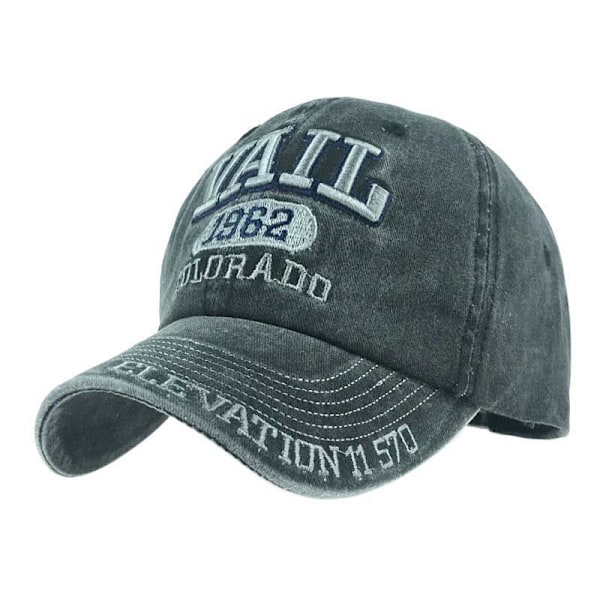 VAIL Broderad Basebollkeps Bomullsduckkeps Solhatt utomhus