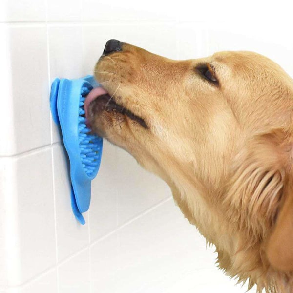 Blå Læk Mat til Hunde, Hvalpe og Kæledyr, Hundelæk Pad, Langsom Foder