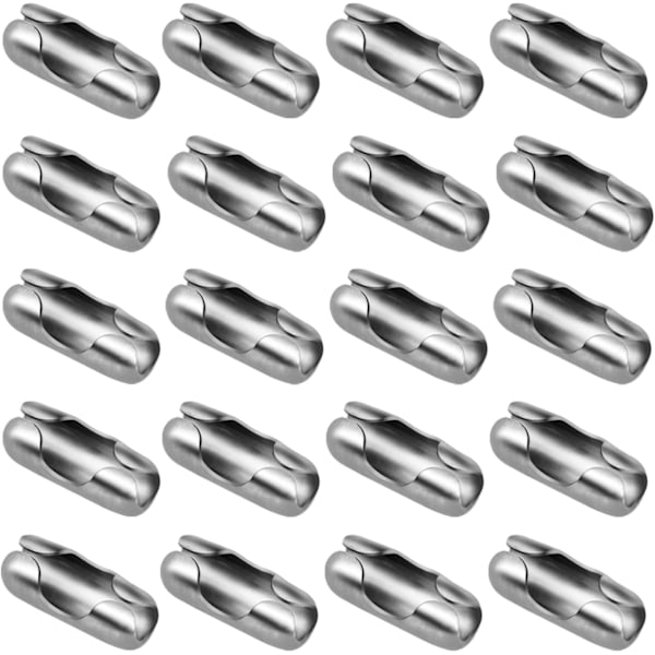 #20 Stykker Perlekædeforbindelse 4,5 mm Perlekædeforbindelse Udskiftning#