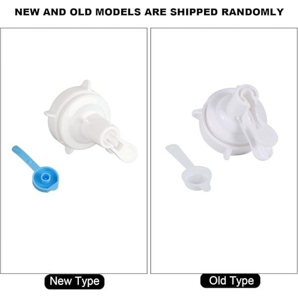 2 stycken fontänventiler, bärbara plastventiler för utomhuscamping