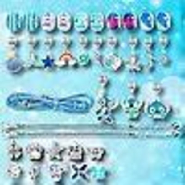 Pärlset för att göra armband Charms Bead Lilo Stich
