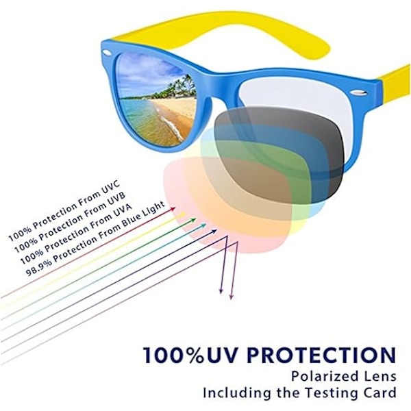 Polaroidit aurinkolasit pojille ja tytöille Mittin Sunglasses Classi