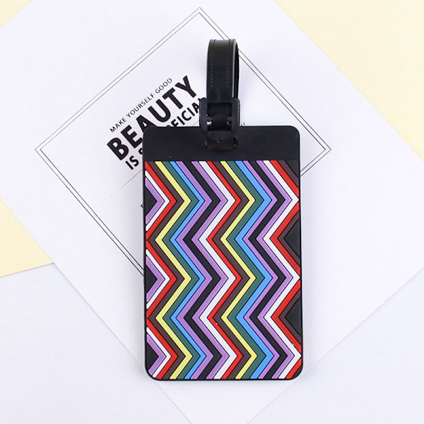 #Bagasjetagger, 3 stk PVC Bagasjetagger Bagasjetagger, Reisekoffert#
