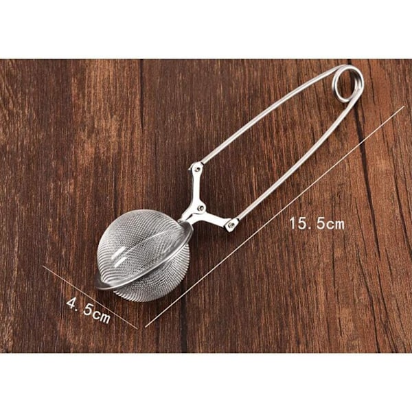 Teekule Sieve i Rustfritt Stål - Teinfuser - Te Sil - Rustfritt
