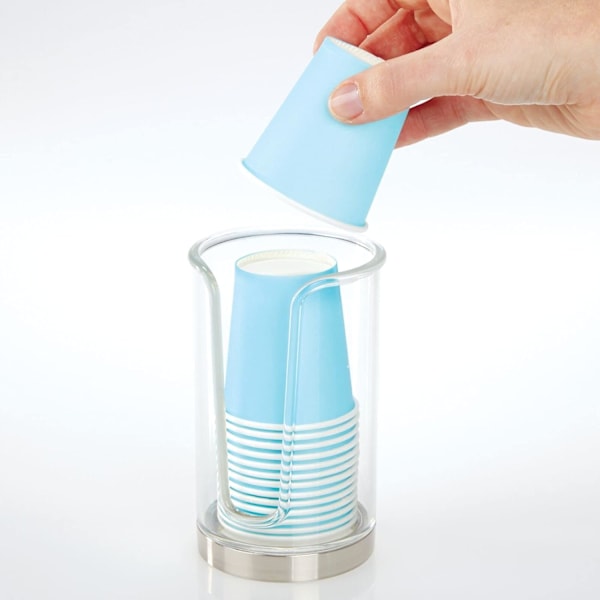 Pappersmuggdispenser i plast - Pappersmuggdispenser - Mugghållare