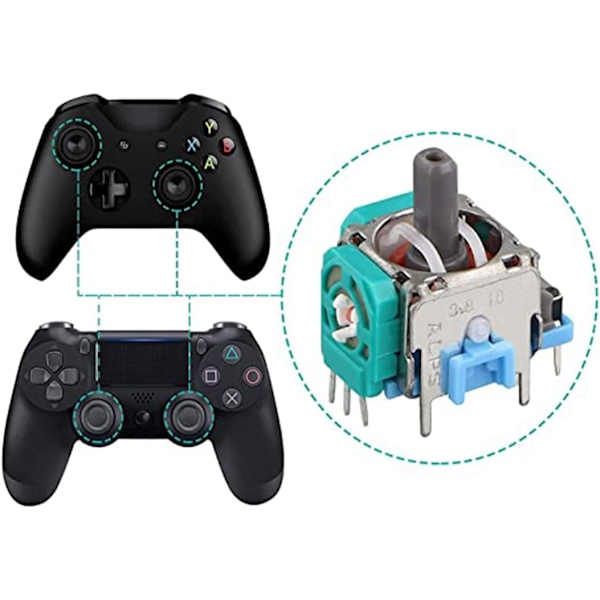 5 stycken 3D Joystick-axelförarmoduler, Analog Joystick-modul, 3D Senso