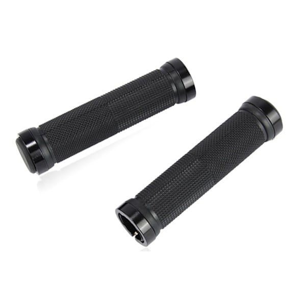 Sorte sykkelstyregrep, 1 par, MTB BMX grep, lengde 13 cm D