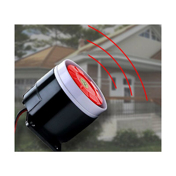 #12V 120dB Mini Johdotettu Sireeni Hälytysjärjestelmälle Hälytystarvikkeet#