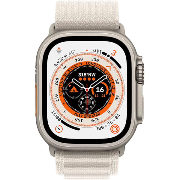 #Apple Watch 49mm Starlight Alpine Loop#
