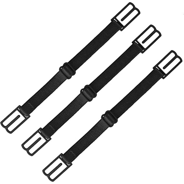 #3 stk Kvinne BH-stroppklips Ikke-skli Holder Justerbar BH-ryggklips