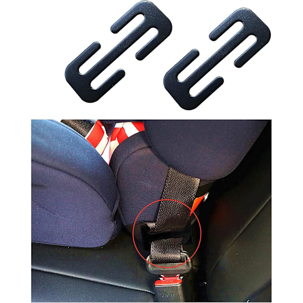 #Metal Sælgurtjusterer, Auto Skulder Nakkestrop Positioner, U#