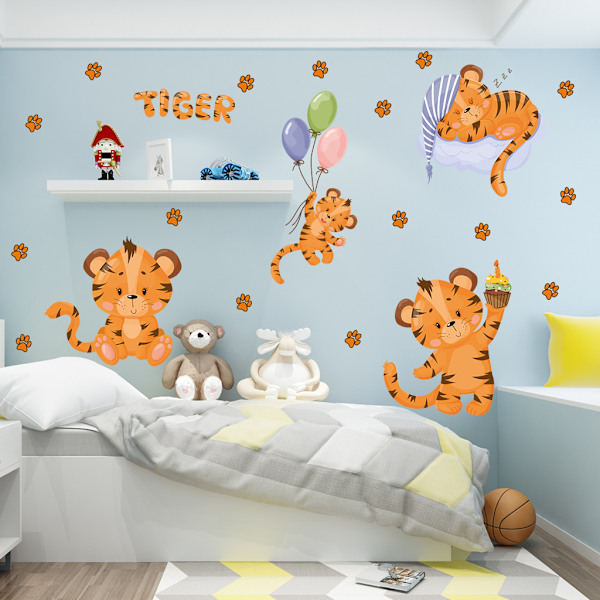 4 st väggdekaler Väggdekaler Mural Dekaler för Sovrum Vardagsrum