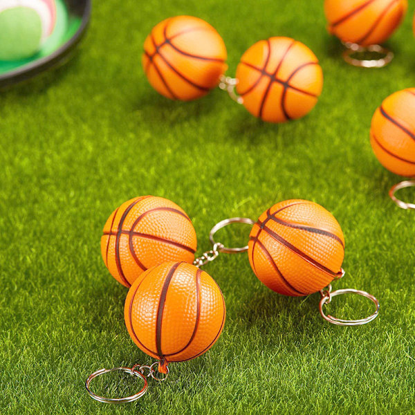 #7 st Mini Fotboll Nyckelring Fotboll Souvenir Nyckelring Fotboll Stressboll #